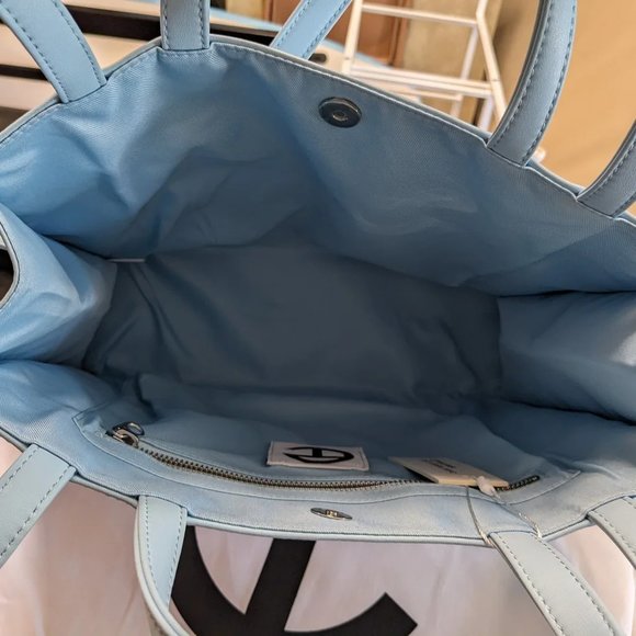 Telfar Medium Pool Blue Shopping bag - Picture 6 of 9